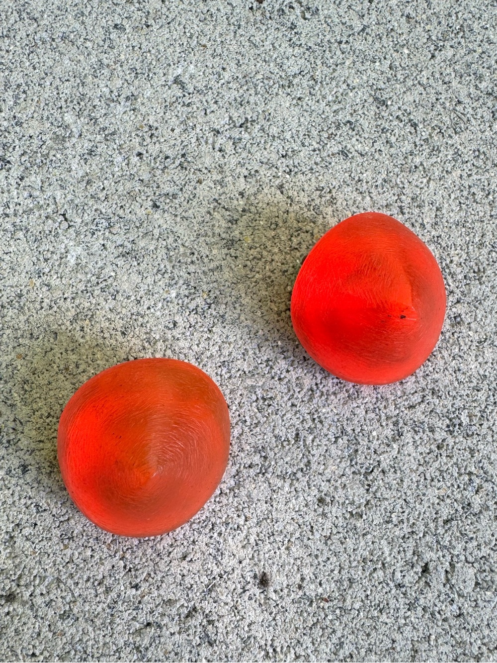 Vintage Migeon et Migeon of Paris Resin Earrings Runway